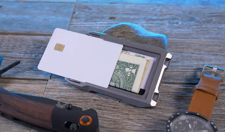 Dango A10 adapt bi-fold wallet secret compartment