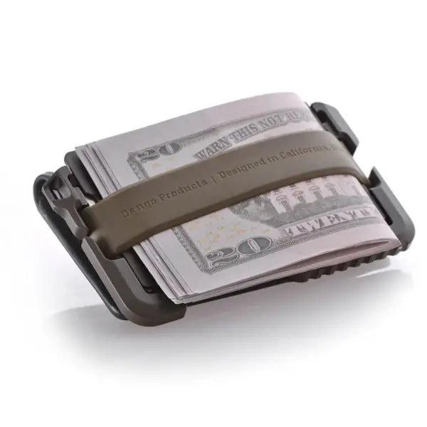 Dango T01 Tactical Bifold Spec Ops wallt with cash bills in cash band