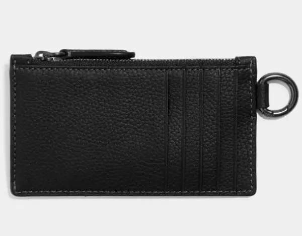 Coach Zip Card Case wallet aesthetic