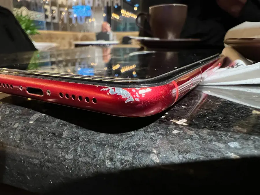 iPhone 11 without a case