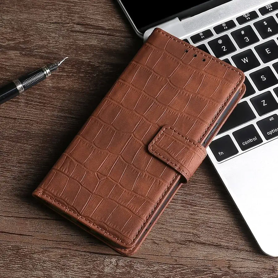 leather 2 sided phone case