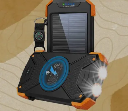 solar charging phone case