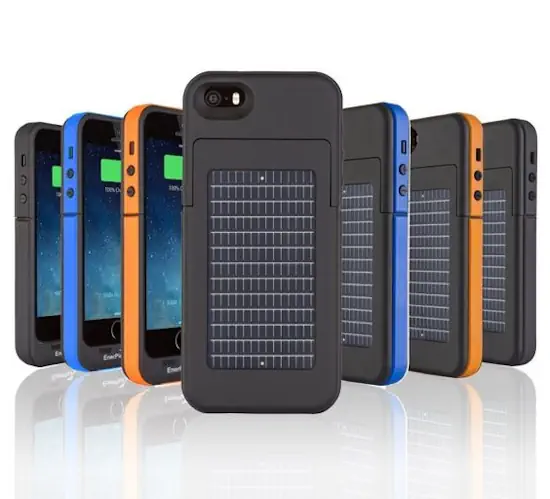 Solar phone cases